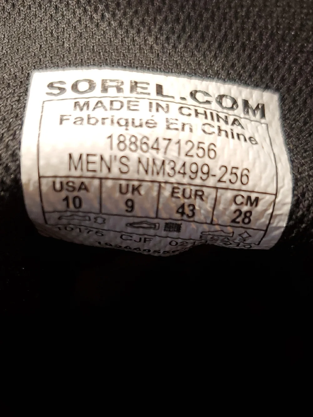 Mens SOREL Brown Suede Ankle Boots (sz 10)